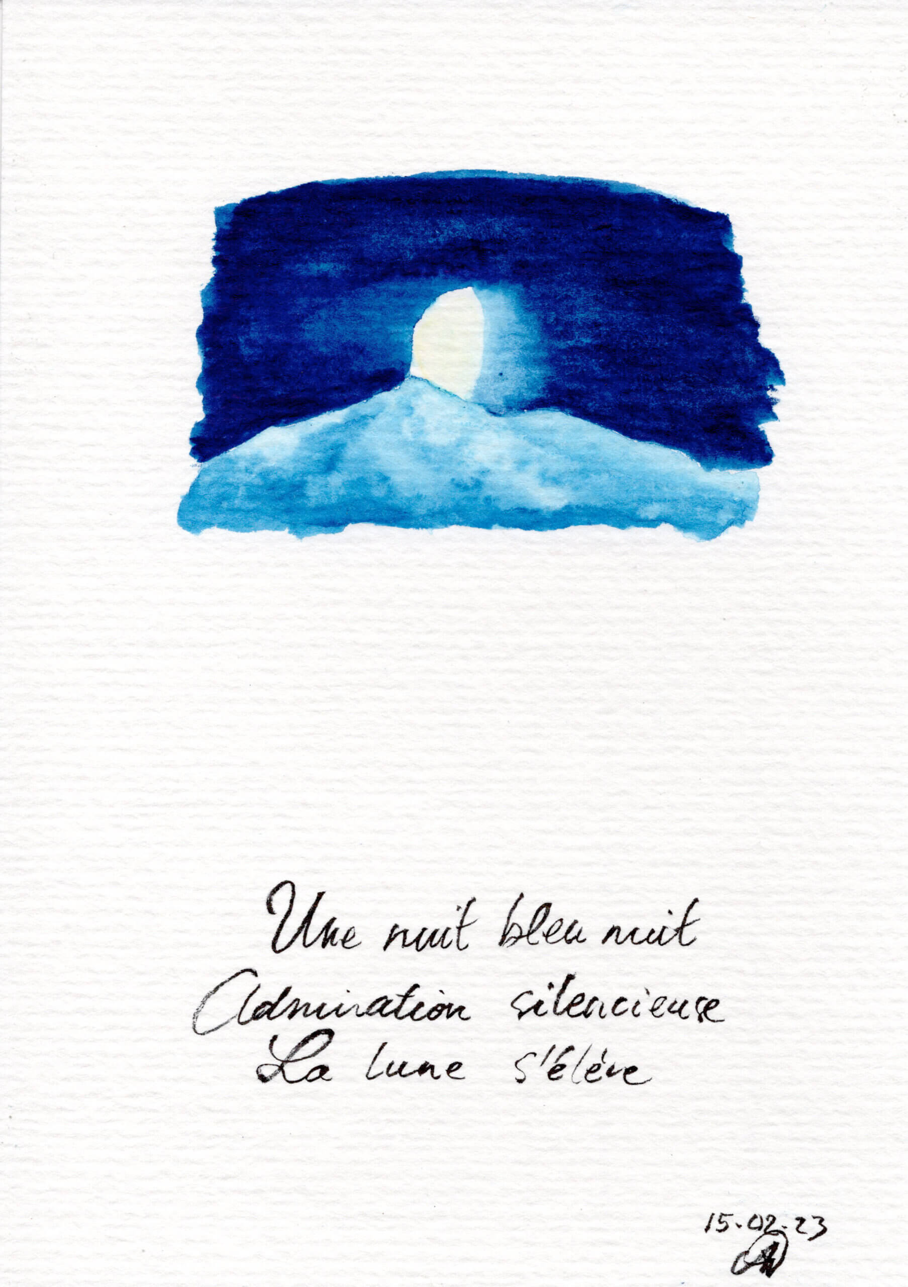 Haiku aquarelle